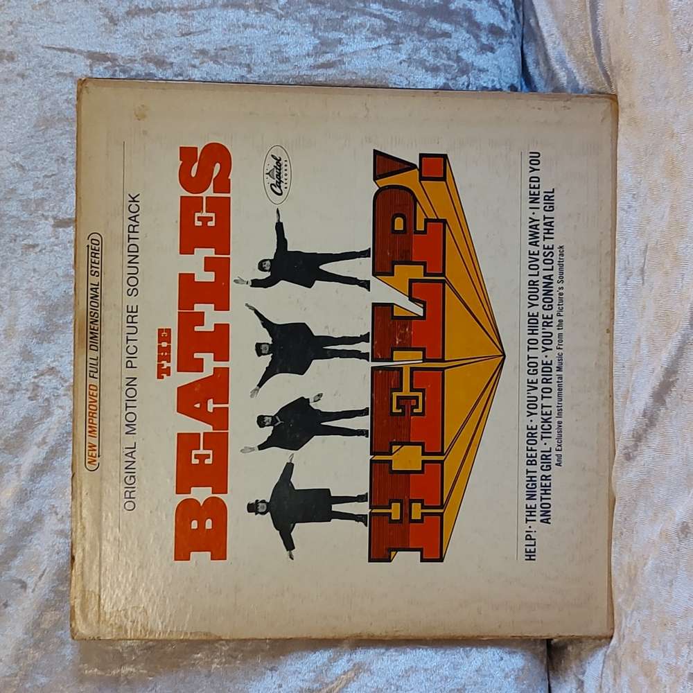 Original Vinyl Beatles LP - "Help" Soundtrack